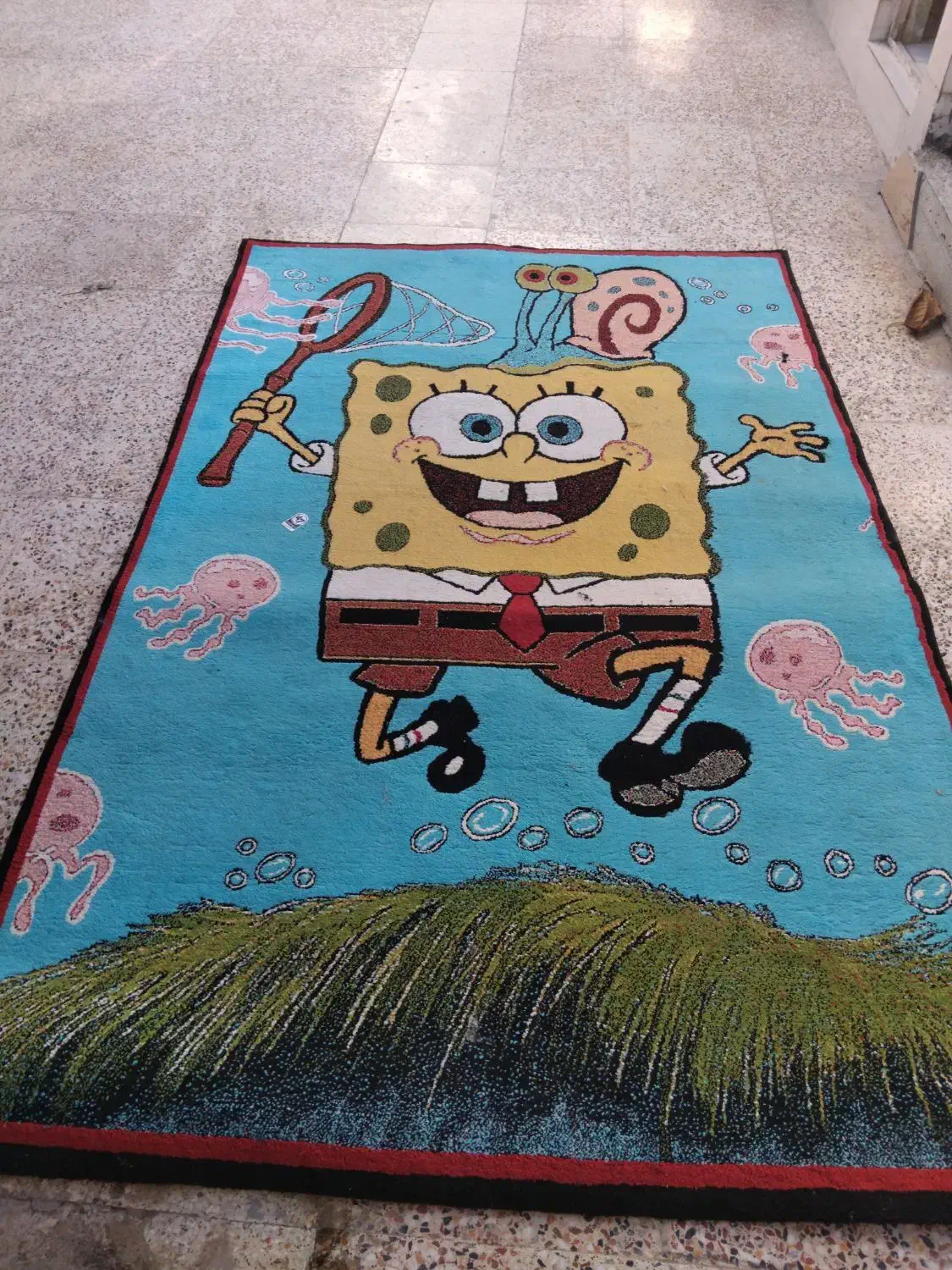 فرش ۶ متری باب اسفنجی|فرش|بندرعباس, |دیوار