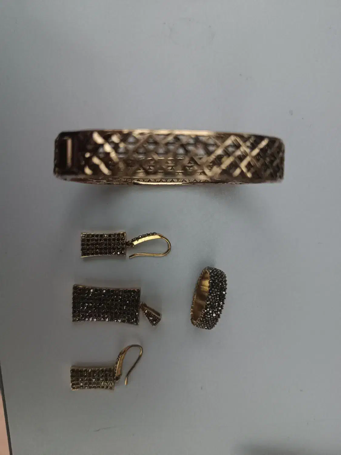 نیم ست ودستبندطلاروس|بدلیجات|ساوه, |دیوار