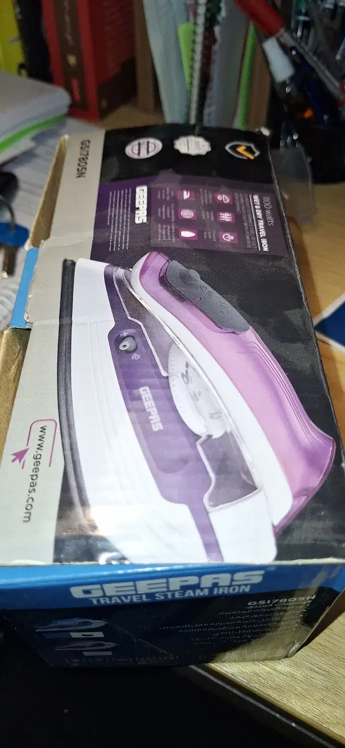 اتو بخار جیپاس مدل GSI7805N مسافرتی ۱۱۰۰ وات|اتو و لوازم اتو|یاسوج, |دیوار