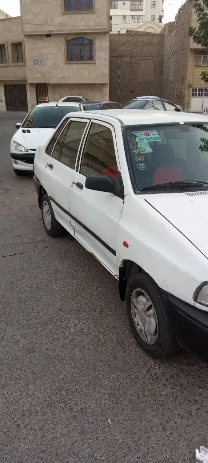 پراید کره‌ای سالم یک سال بیمه روکش کفی|خودرو سواری و وانت|قم, زنبیل آباد|دیوار