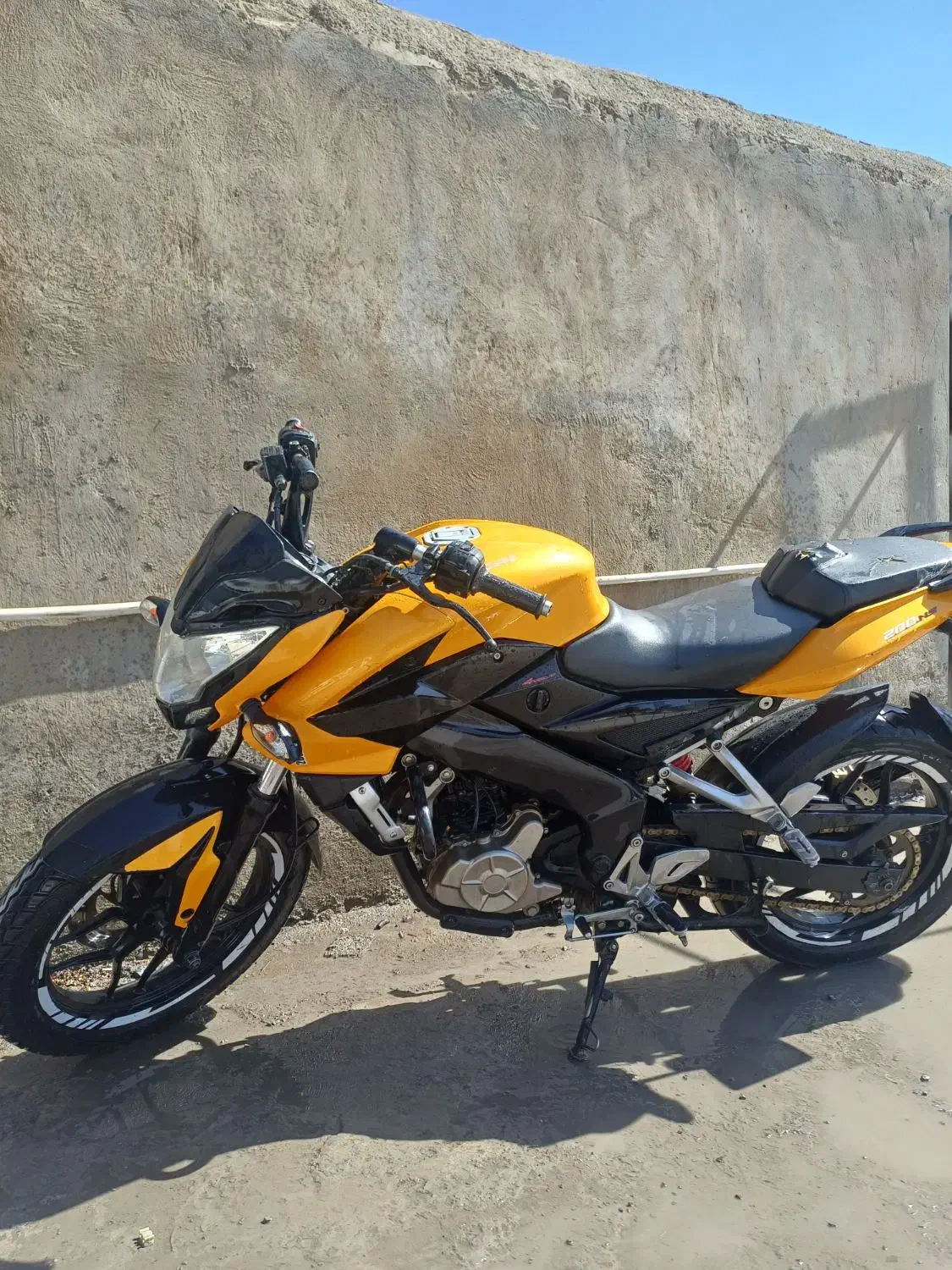 ns200 مزایده|موتورسیکلت|گلپایگان, |دیوار