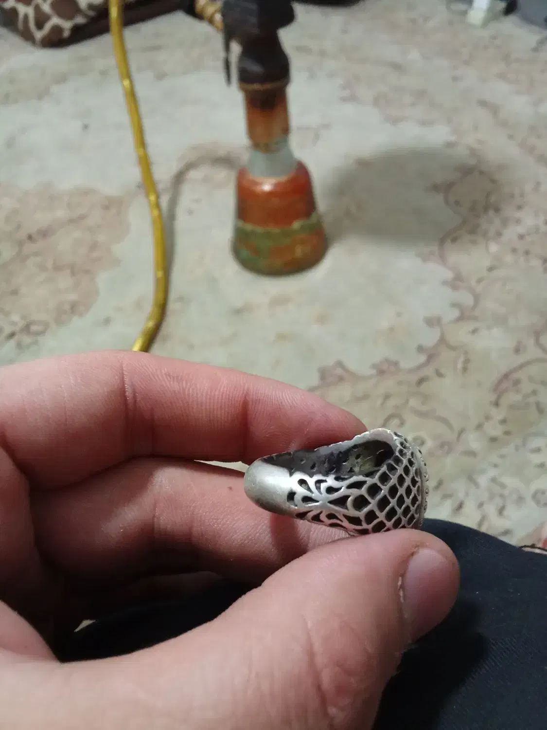 انگشتر  یاقوت بنفش|جواهرات|چهارباغ, |دیوار