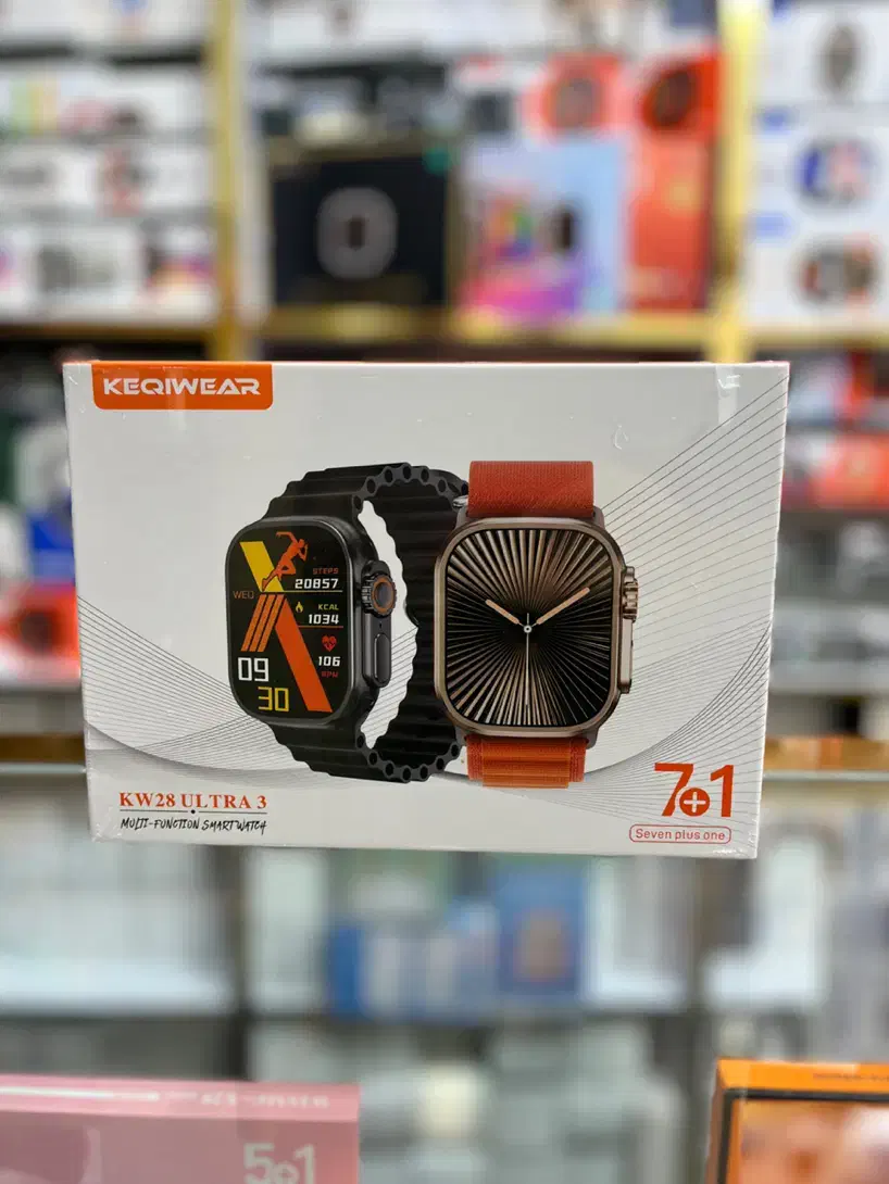 ساعت هوشمند اپل واچ kw28ultra با ۷ عدد بند|ساعت|تبریز, |دیوار