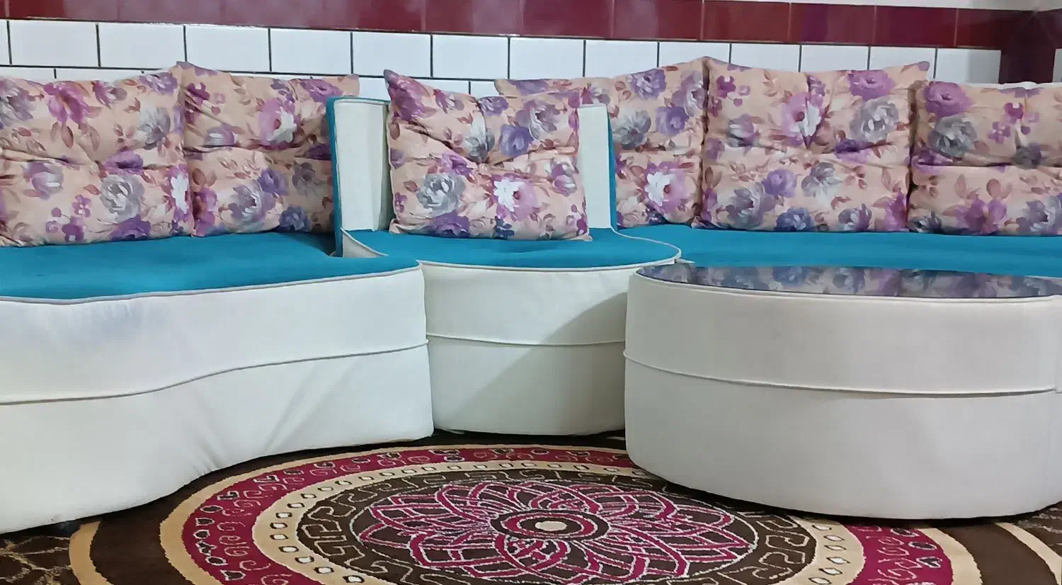 مبل ال ۵نفره|مبلمان خانگی و میز عسلی|شوش, |دیوار