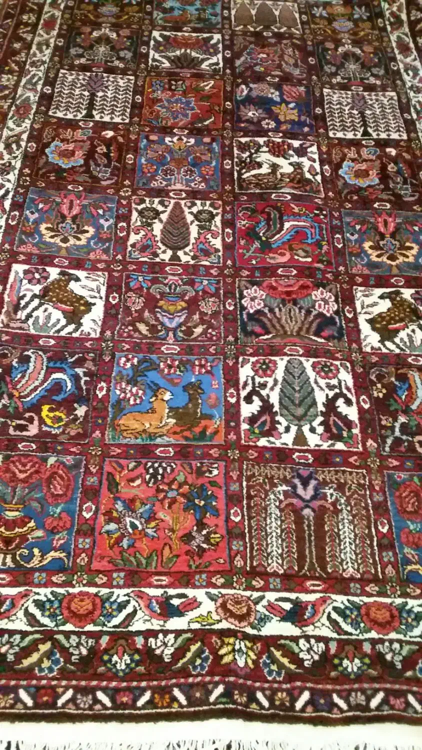 فرش دستی بختیاری|فرش|اصفهان, برازنده|دیوار