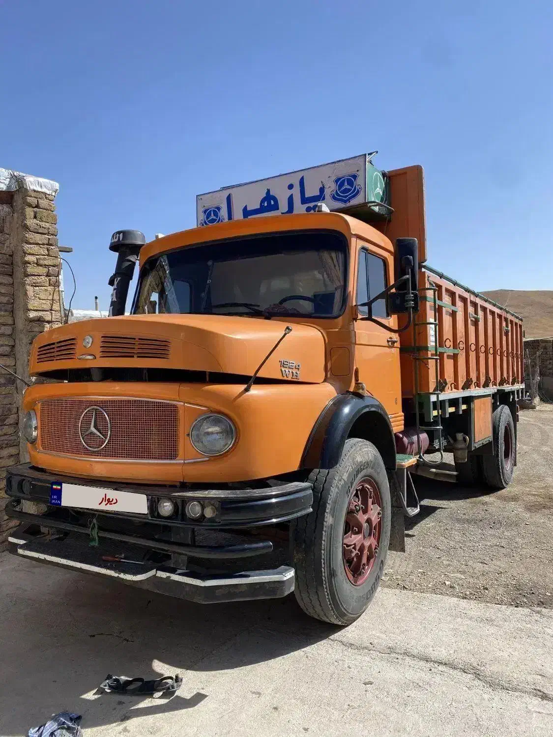 بنز تک باری 93|خودرو سنگین|آبگرم, |دیوار