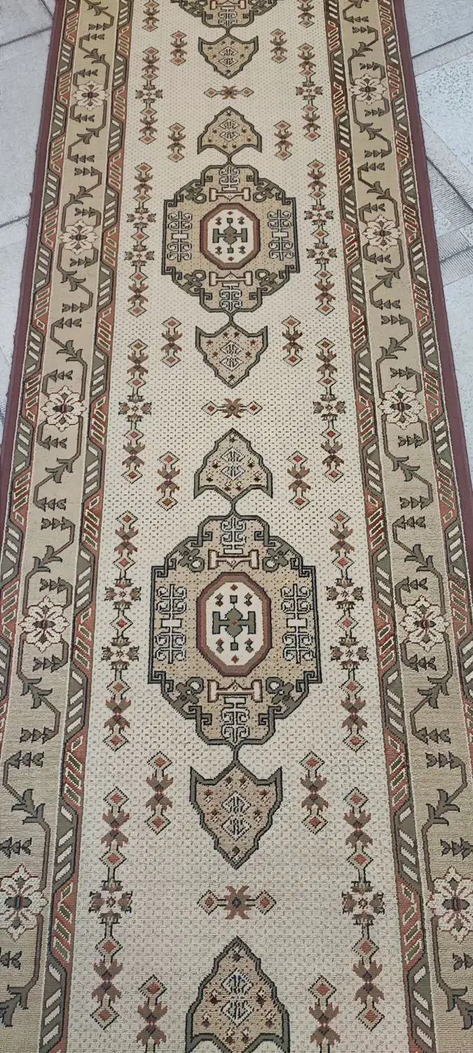 کناره گلیم کویر یزد ، طول 11.7 متر ، عرض یک متر|گلیم، جاجیم، گبه|تبریز, |دیوار