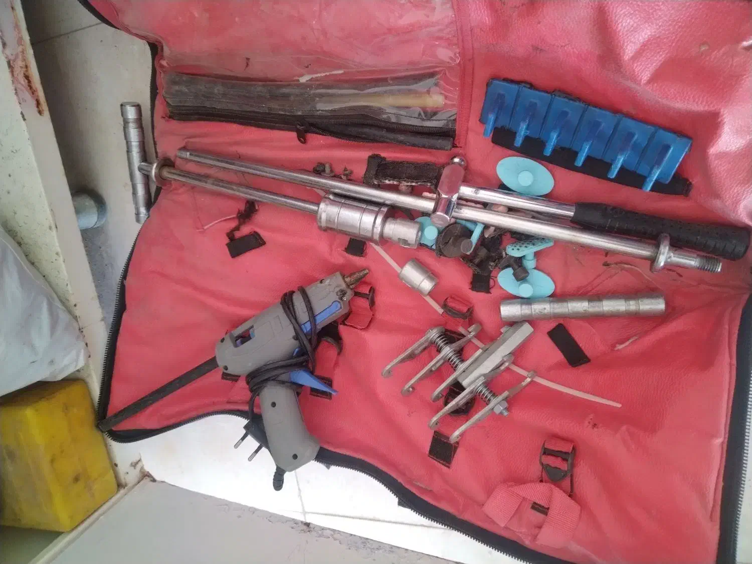 لوازم صافکاری ونقاشی فروشی درحد|ماشینآلات صنعتی|باخزر, |دیوار