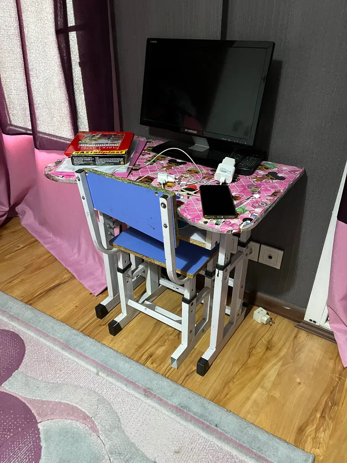 میز تحریر با صندلی|میز تحریر و کامپیوتر|تهران, الهیه|دیوار