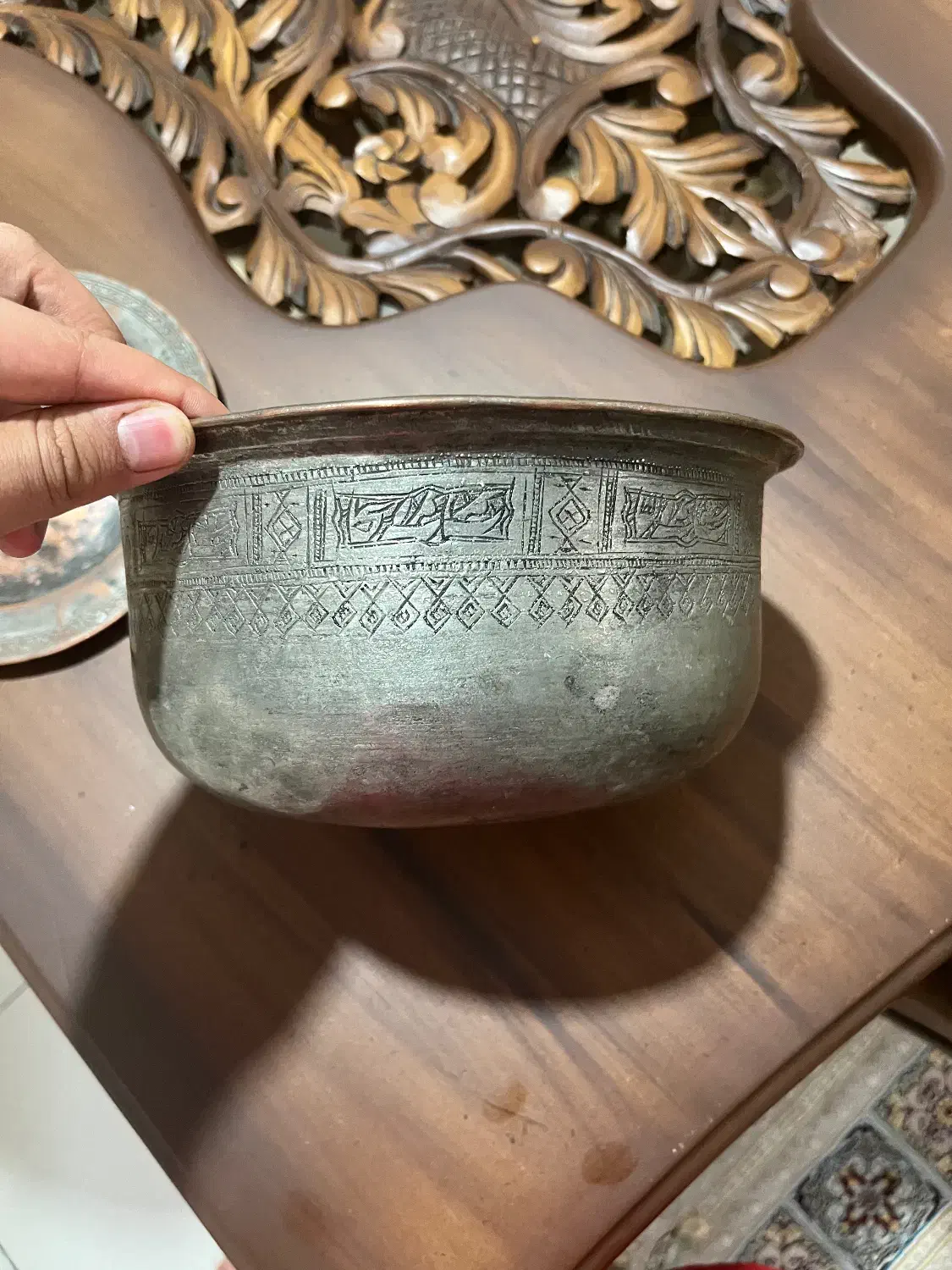 ظرف قدیمی|کلکسیون اشیاء عتیقه|ری, علایین|دیوار