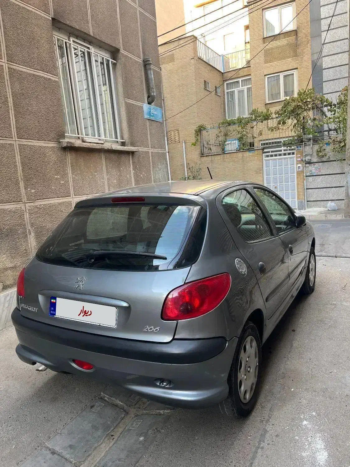 ۲۰۶ مدل ۸۵ دولکه رنگ|خودرو سواری و وانت|رضوانشهر, |دیوار