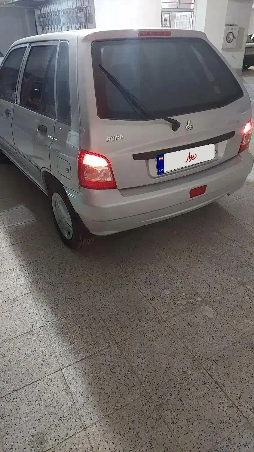 پراید۱۱۱ رنگ نقره ای متالیک مدل۹۵ تمیز|خودرو سواری و وانت|تایباد, |دیوار