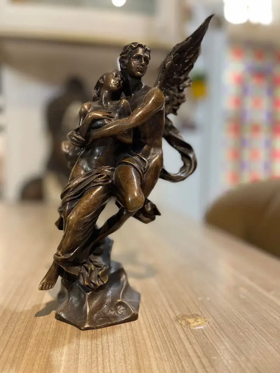 مجسمه برنز قدیمی|مجسمه، تندیس، ماکت|تهران, سازمان برنامه جنوبی|دیوار