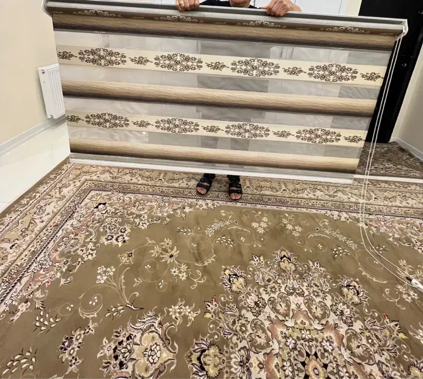 ۴ عدد پرده دوخته شده نو نو آکبند|پرده، رانر، رومیزی|فردیس, منظریه|دیوار