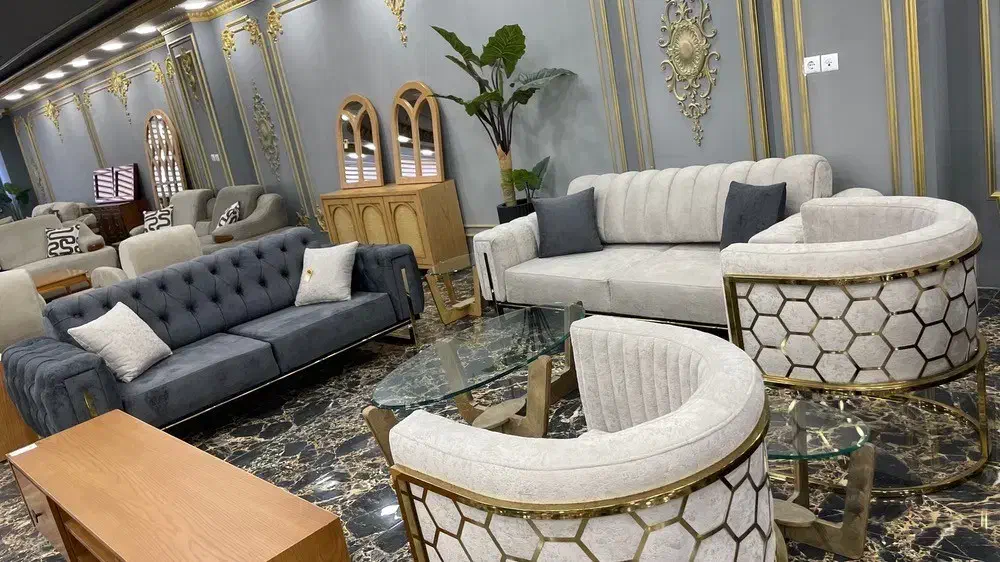 مبل سلطنتی مینیمال کلاسیک در کرج|مبلمان خانگی و میز عسلی|کرج, چمران|دیوار