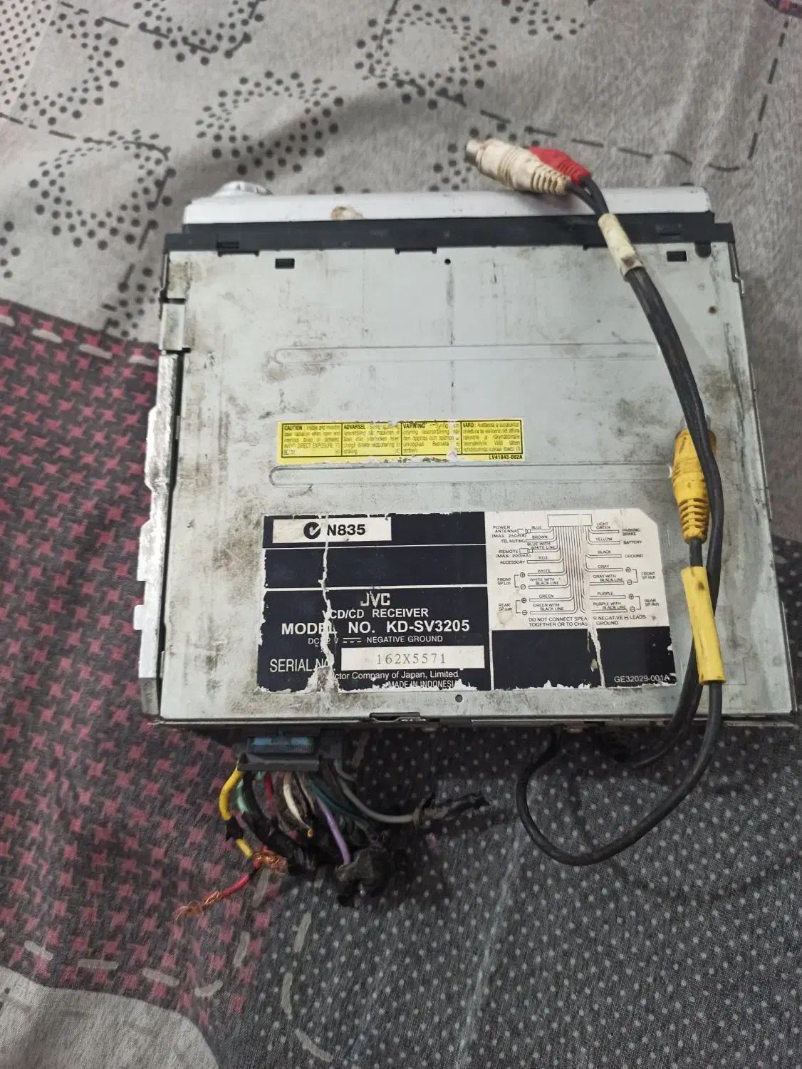 ضبط جی وی سی اصل|قطعات یدکی و لوازم جانبی|شیراز, سعدیه جنوبی|دیوار