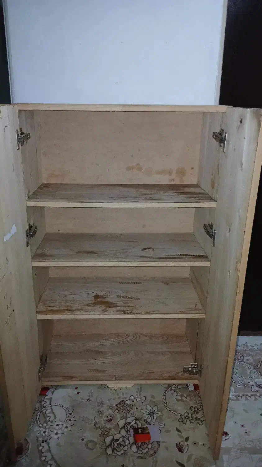 کمد جاکفشی قفسه|جاکفشی، کمد، دراور|قم, شهر قائم|دیوار