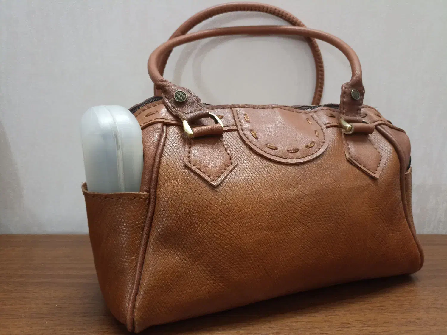 کیف چرم طبیعی دستی|کیف، کفش، کمربند|فردیس, فردیس|دیوار