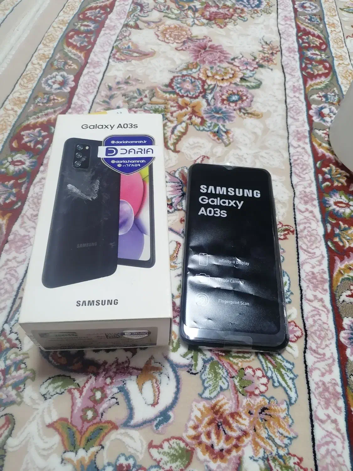 گوشی سامسونگ a03s|موبایل|بستان آباد, |دیوار