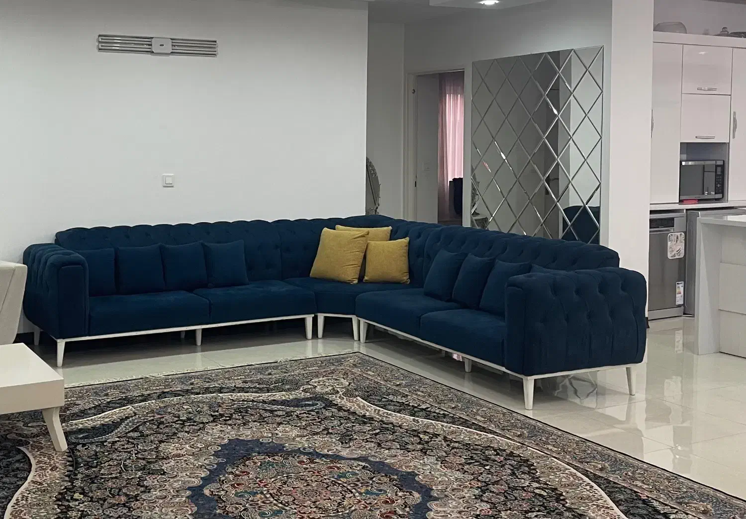 مبل ال 7 نفره|مبلمان خانگی و میز عسلی|آمل, |دیوار