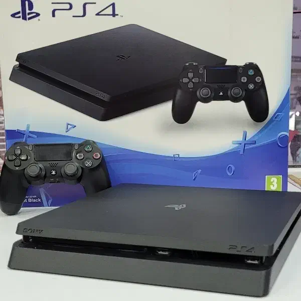 پلی ۴ /اسلیم ۵۰۰ گیگ کپی خور/فول بازی/ دو دسته|کنسول، بازی ویدئویی و آنلاین|کرج, برغان|دیوار