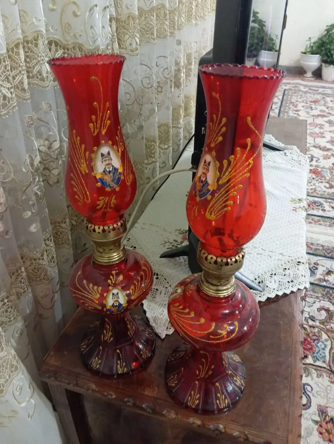 شمعدان|لامپ و چراغ|ایوان, |دیوار