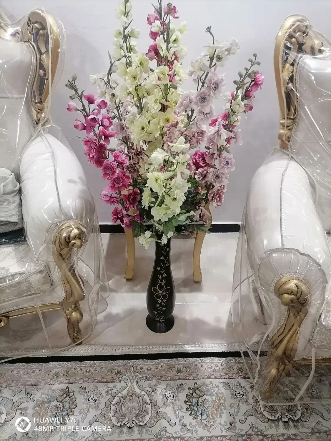 گل و گلدان جنس گل خارجی هس|گل مصنوعی|اسلامشهر, سیمرغ|دیوار