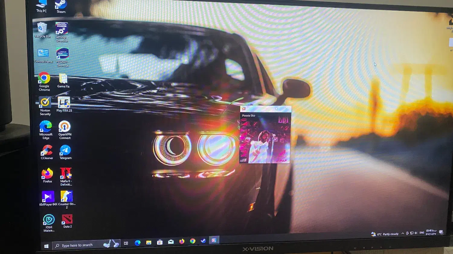 کامپیوتر سیستم|رایانه رومیزی|شیروان (خراسان), |دیوار