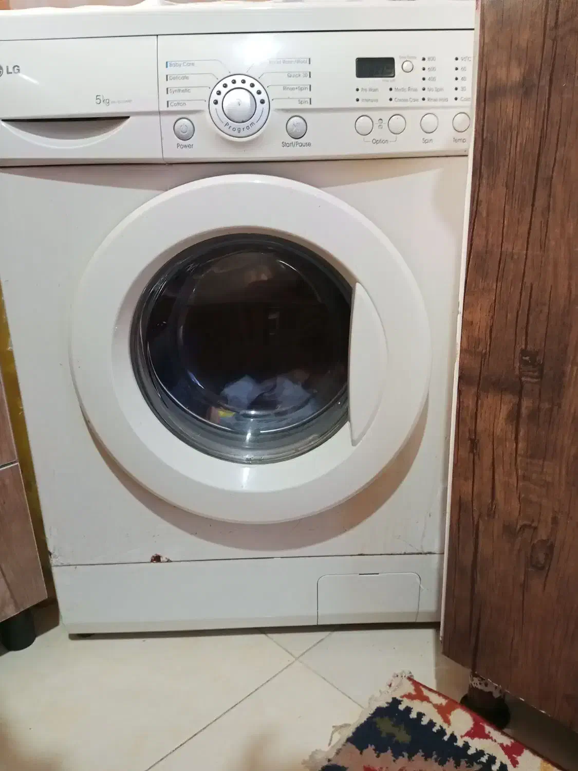 ماشین لباسشویی الجی|ماشین لباسشویی و خشک‌کن لباس|رشت, ولکس|دیوار