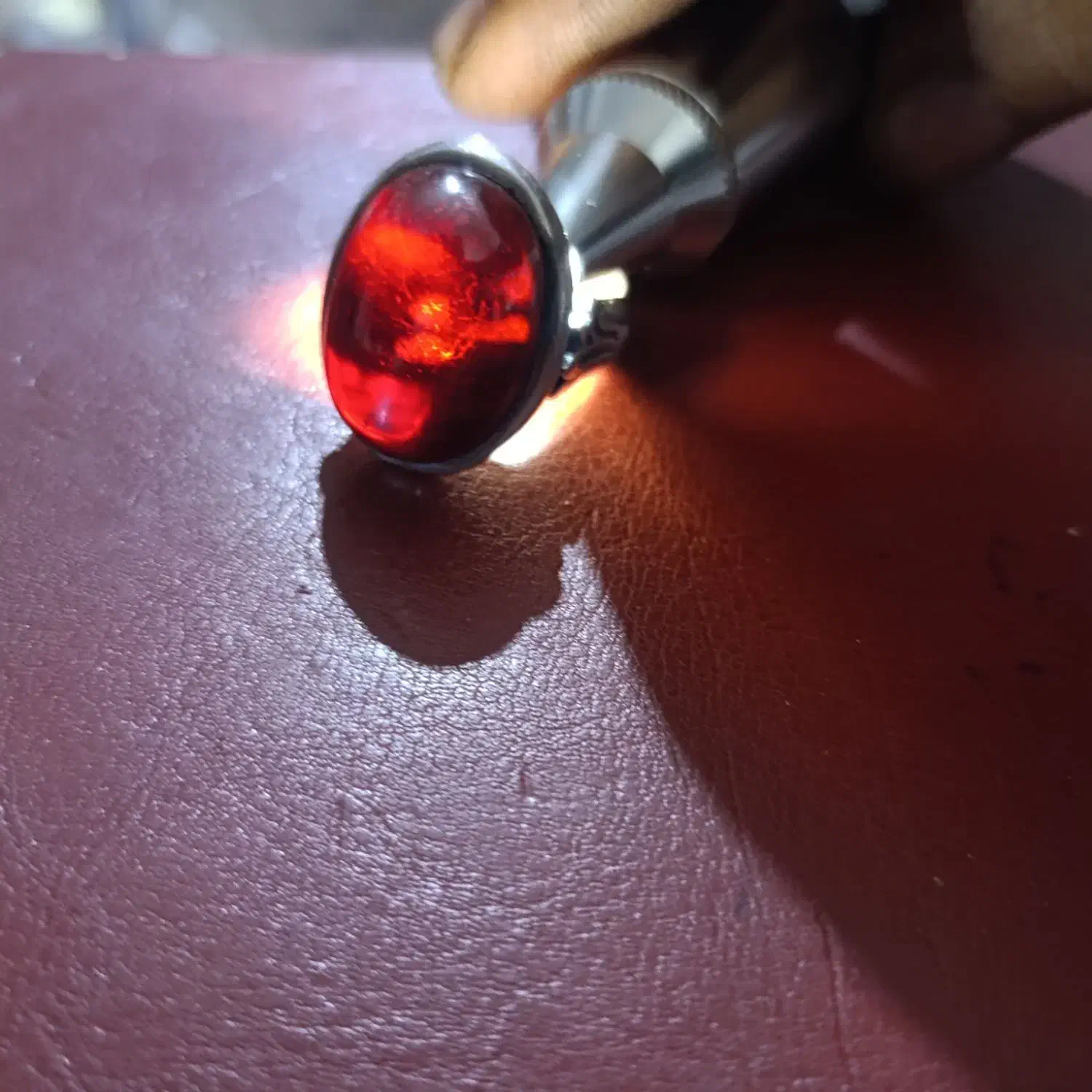 انگشتر لعل سرخ|جواهرات|گرگان, |دیوار