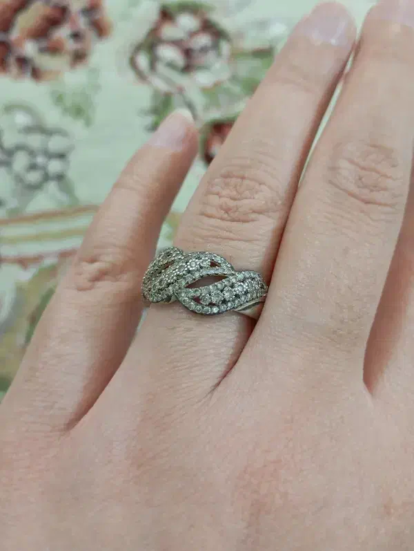 انگشتر نقره زنانه|جواهرات|قم, باغ کرباسی|دیوار