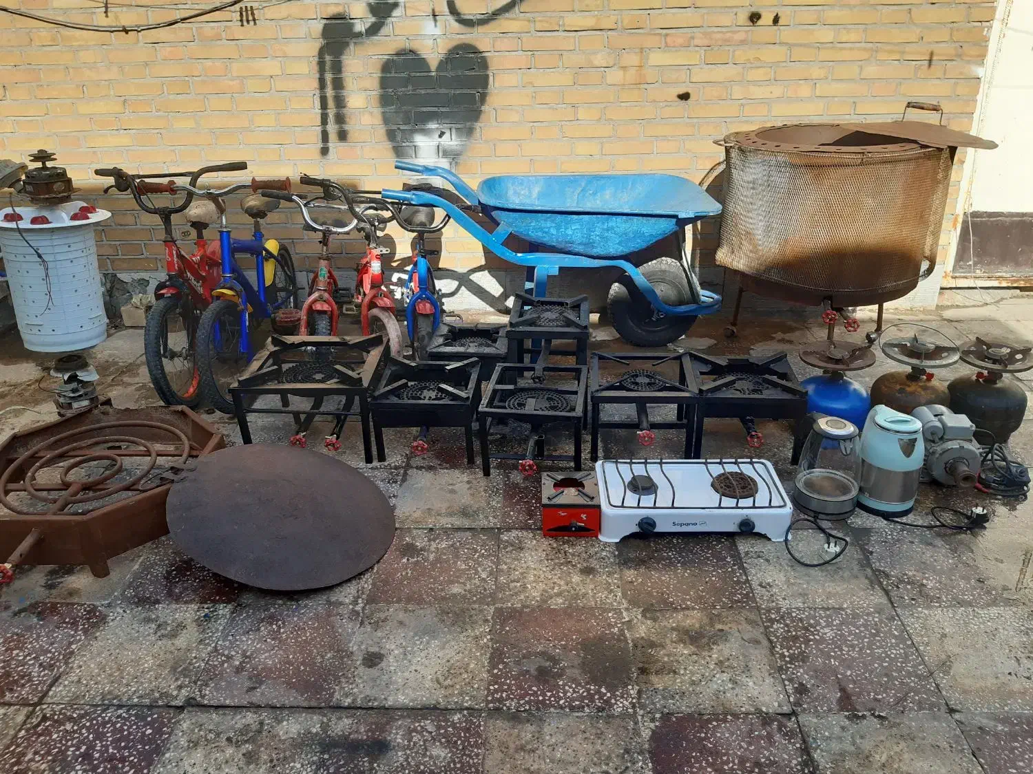 تنور گازی و چای ساز|اجاق گاز و لوازم برقی پخت‌وپز|رامهرمز, |دیوار