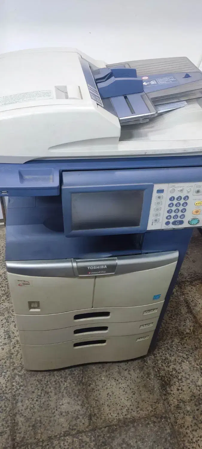 پرینتر توشیبا مدل ۴۵۵|پرینتر، اسکنر، کپی، فکس|همدان, |دیوار