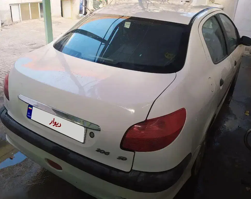 206 اس دی|خودرو سواری و وانت|نیشابور, فردوسی جنوبی|دیوار