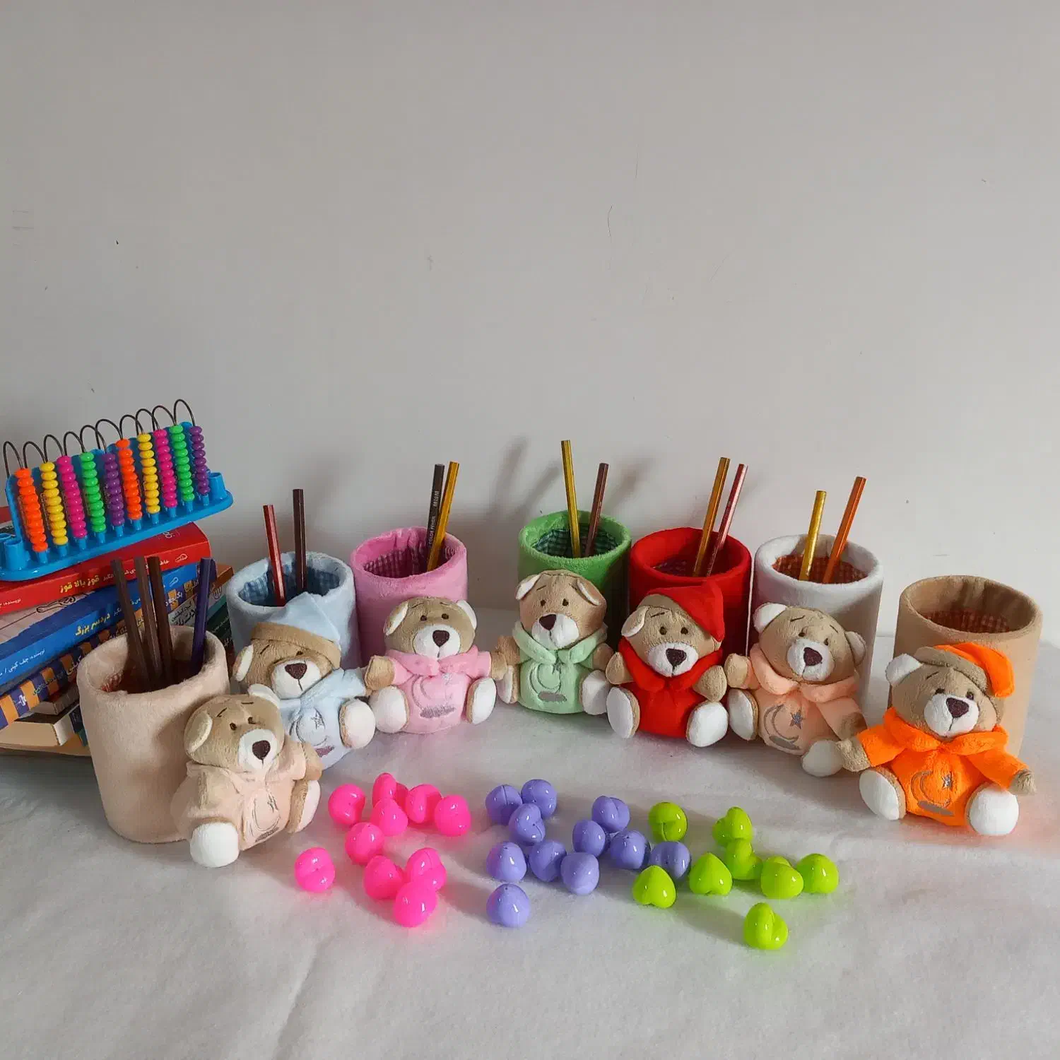 جاقلمی های عروسکی|لوازم التحریر|گرگان, |دیوار