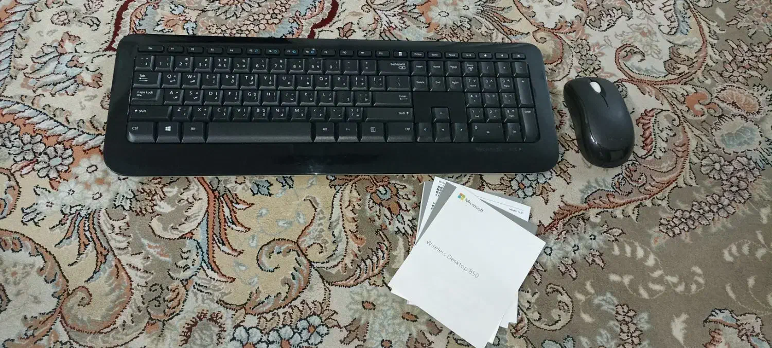 موس کیبورد وایرلس مایکروسافت|قطعات و لوازم جانبی رایانه|ری, دولتآباد|دیوار