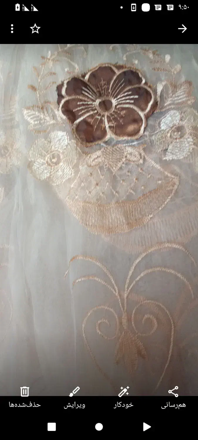 پرده حریرشیشه|پرده، رانر، رومیزی|نیشابور, مازول|دیوار