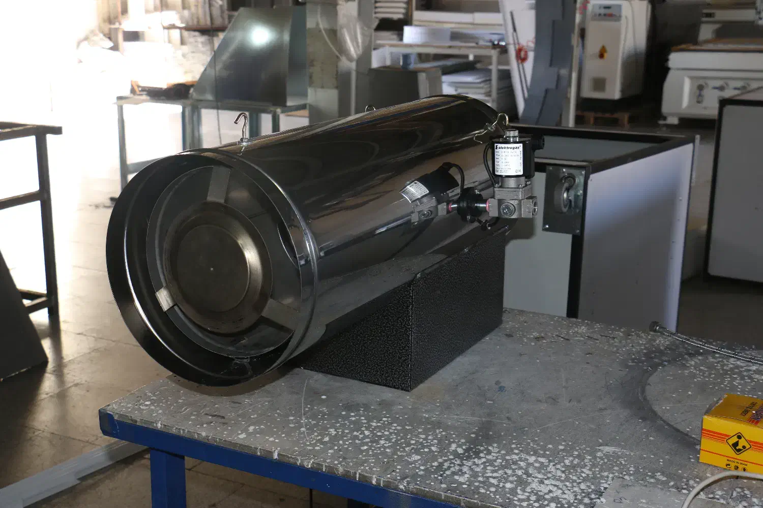 جت هیتر فن دار بخاری موشکی 50هزار مرغداری قالیشویی|ماشینآلات صنعتی|یاسوج, |دیوار