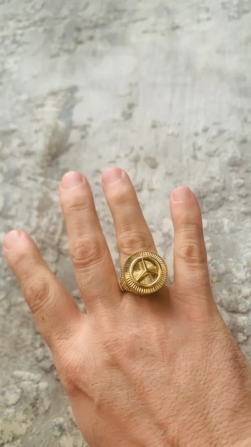 انگشتر مردانه/ طلا / بنز / لوکس|جواهرات|اسلام‌شهر, شهرک مهدیه|دیوار