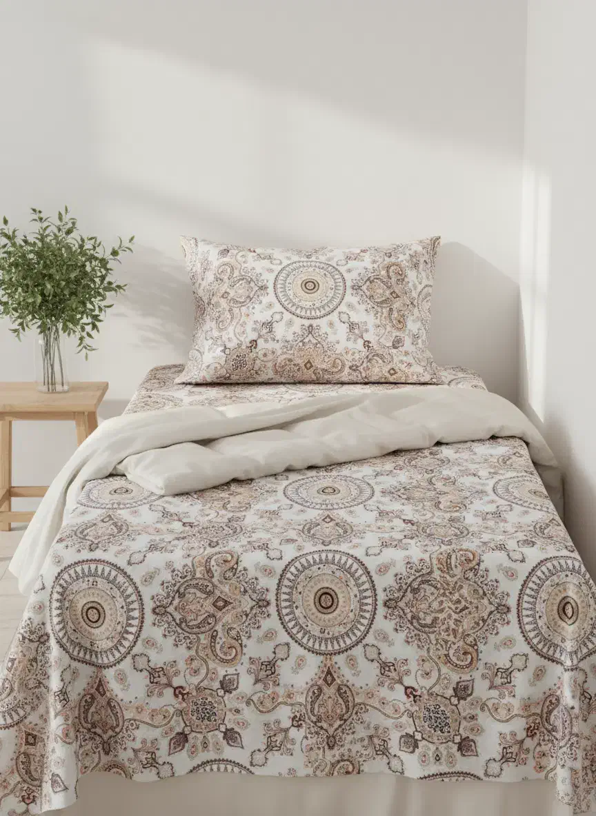 ملحفه تشک کشدار ۲و۱نفره طرح ترمه|سرویس روتختی|تهران, حر|دیوار