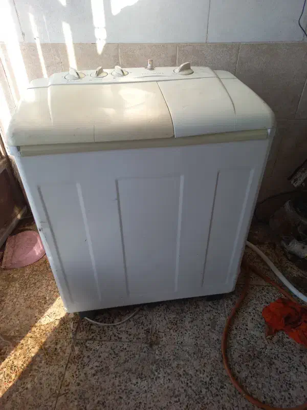 لباسشویی دوقلو|ماشین لباسشویی و خشک‌کن لباس|کوهدشت, |دیوار