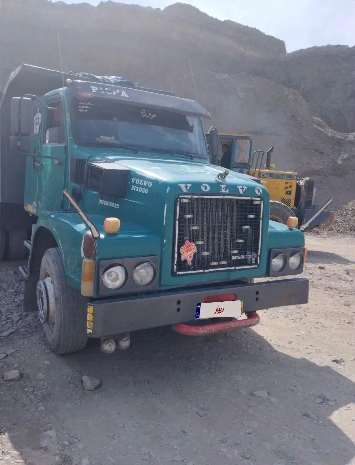 کامیون|خودرو سنگین|اهر, |دیوار