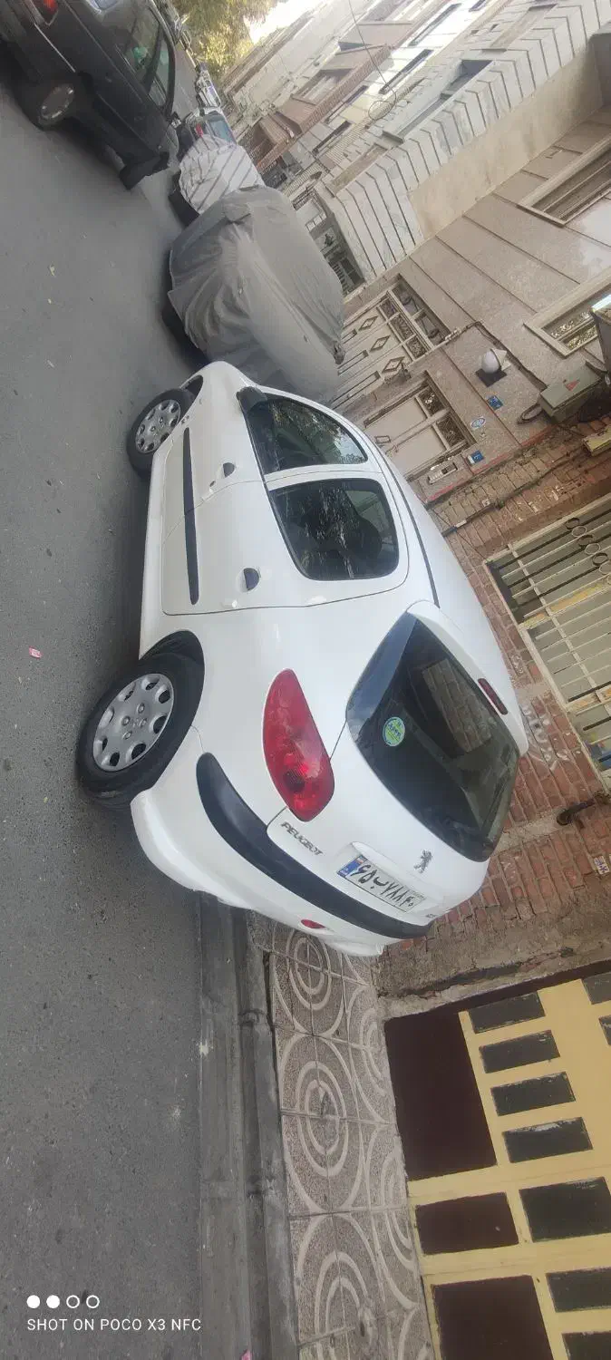 206تیپ دو 1401|خودرو سواری و وانت|بوئین زهرا, |دیوار