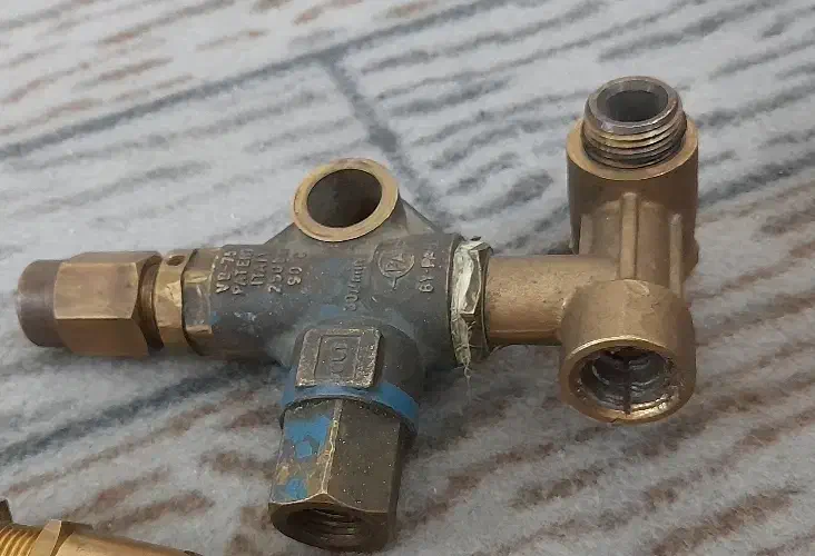 شیر فشار شکن برنجی ایتالیایی VB75|ابزارآلات|قرچک, مهدیه|دیوار