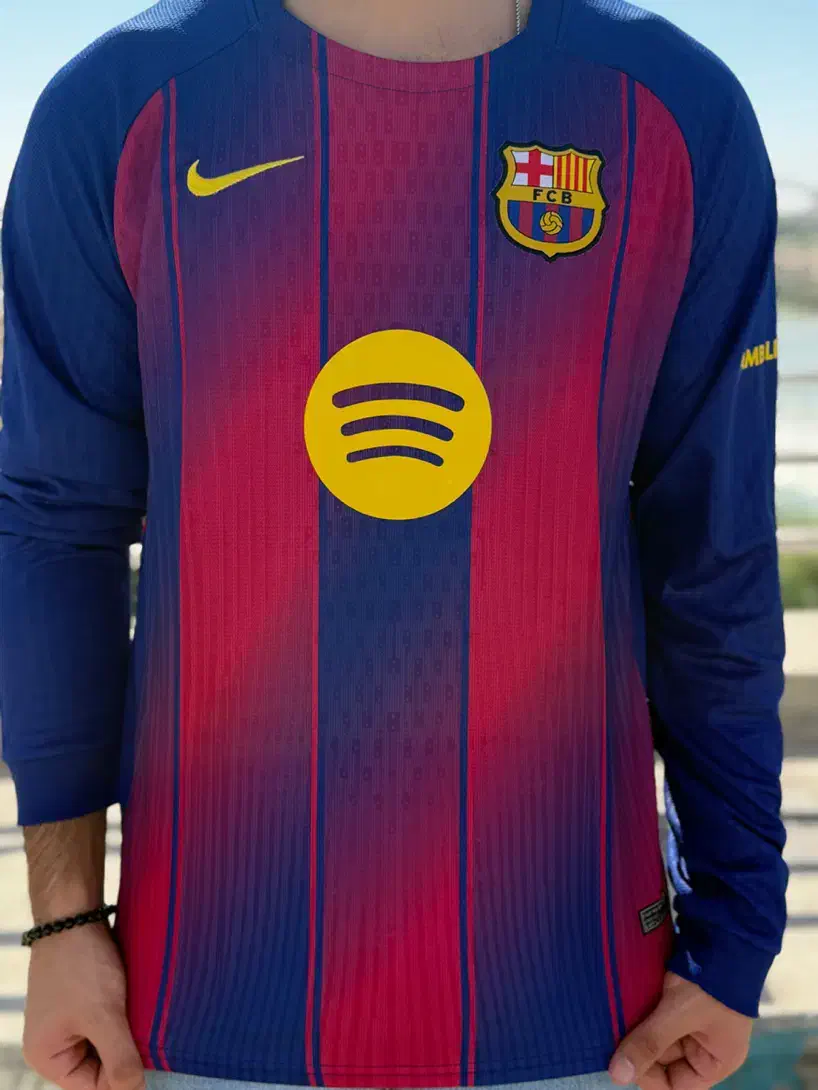 کیت بارسلونا آستین بلند فصل جدید ۲۰۲۵|لباس|اهواز, اهواز|دیوار