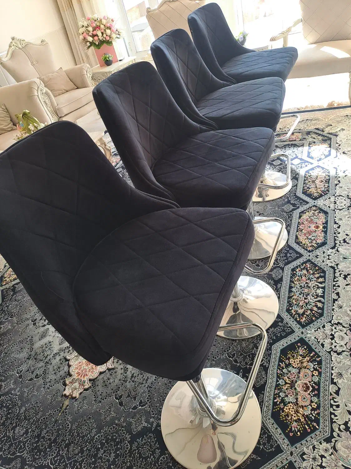 صندلی جک دار|میز و صندلی غذاخوری|لنجان, |دیوار