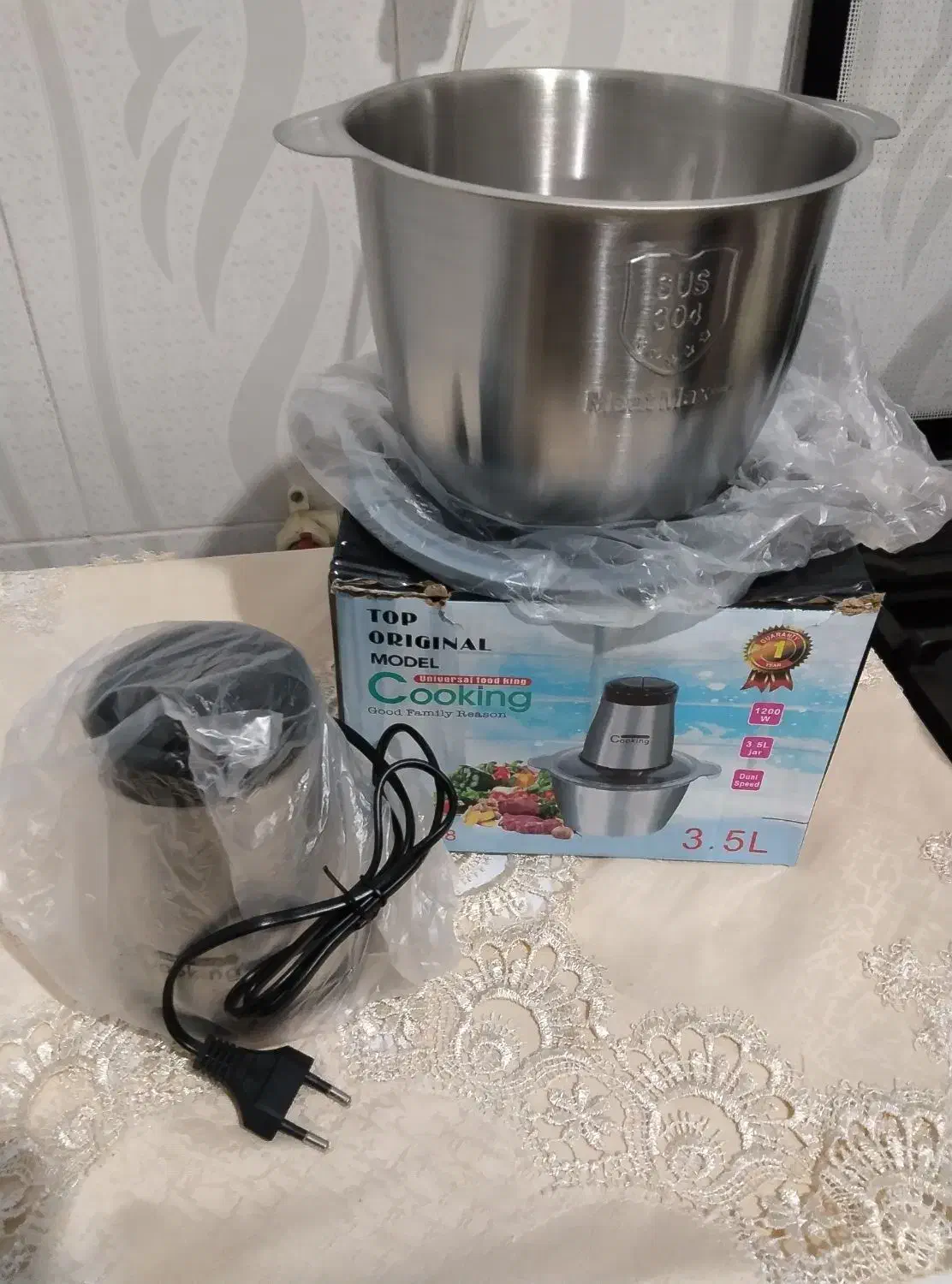 خردکن کاسه استیل صفر اکبند|خردکن، آسیاب، غذاساز|تربت‌حیدریه, یحیی آباد|دیوار