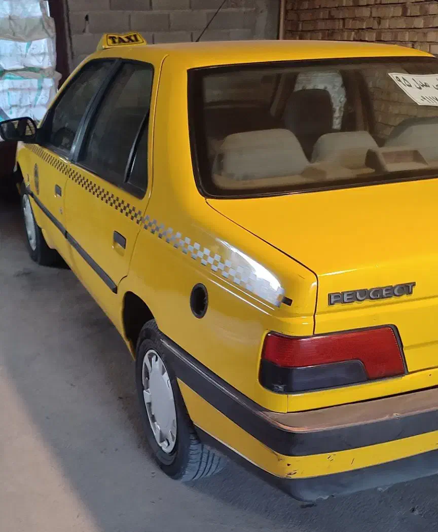 پژو 405 زرد تاکسی مدل 95|خودرو سواری و وانت|گنبد کاووس, |دیوار