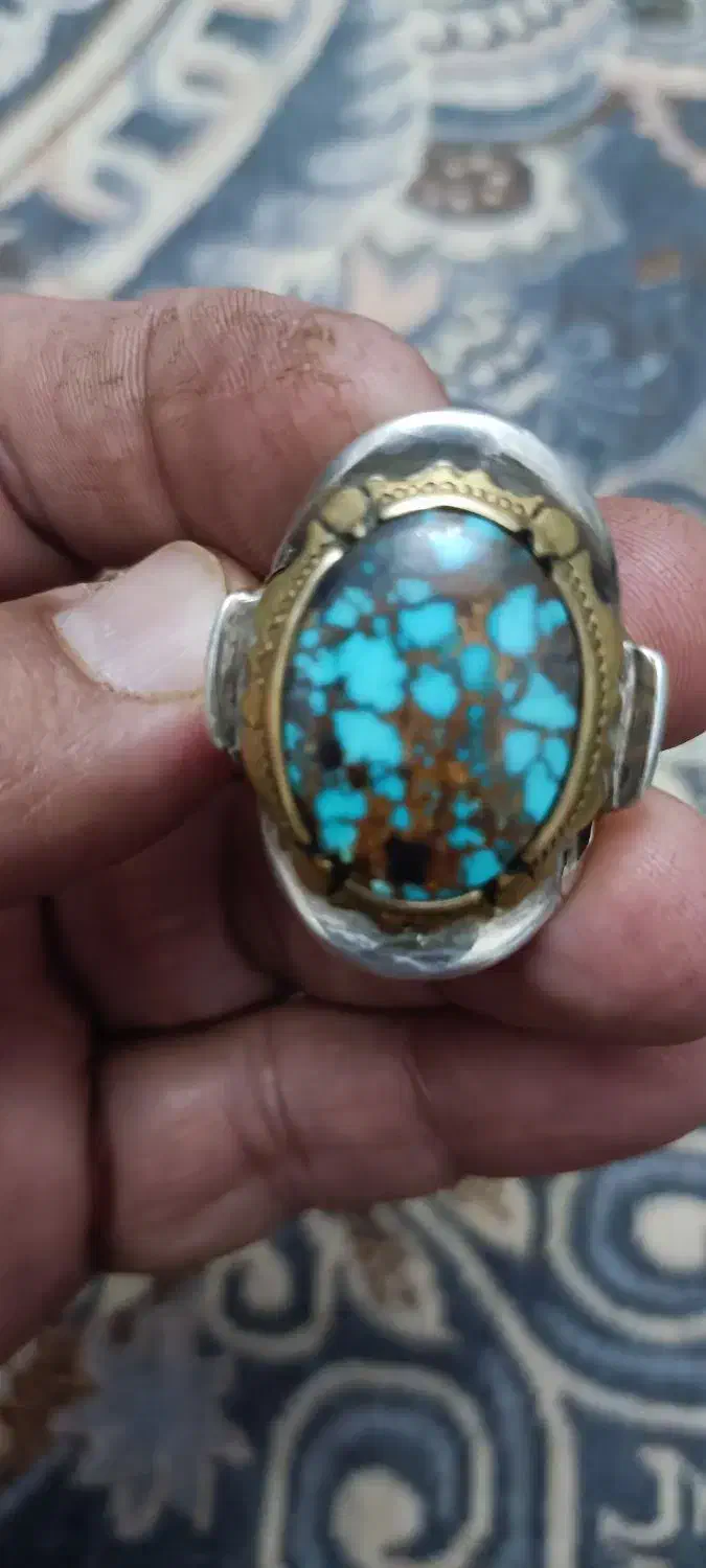 انگشتر فیروزه|جواهرات|خاوران, |دیوار