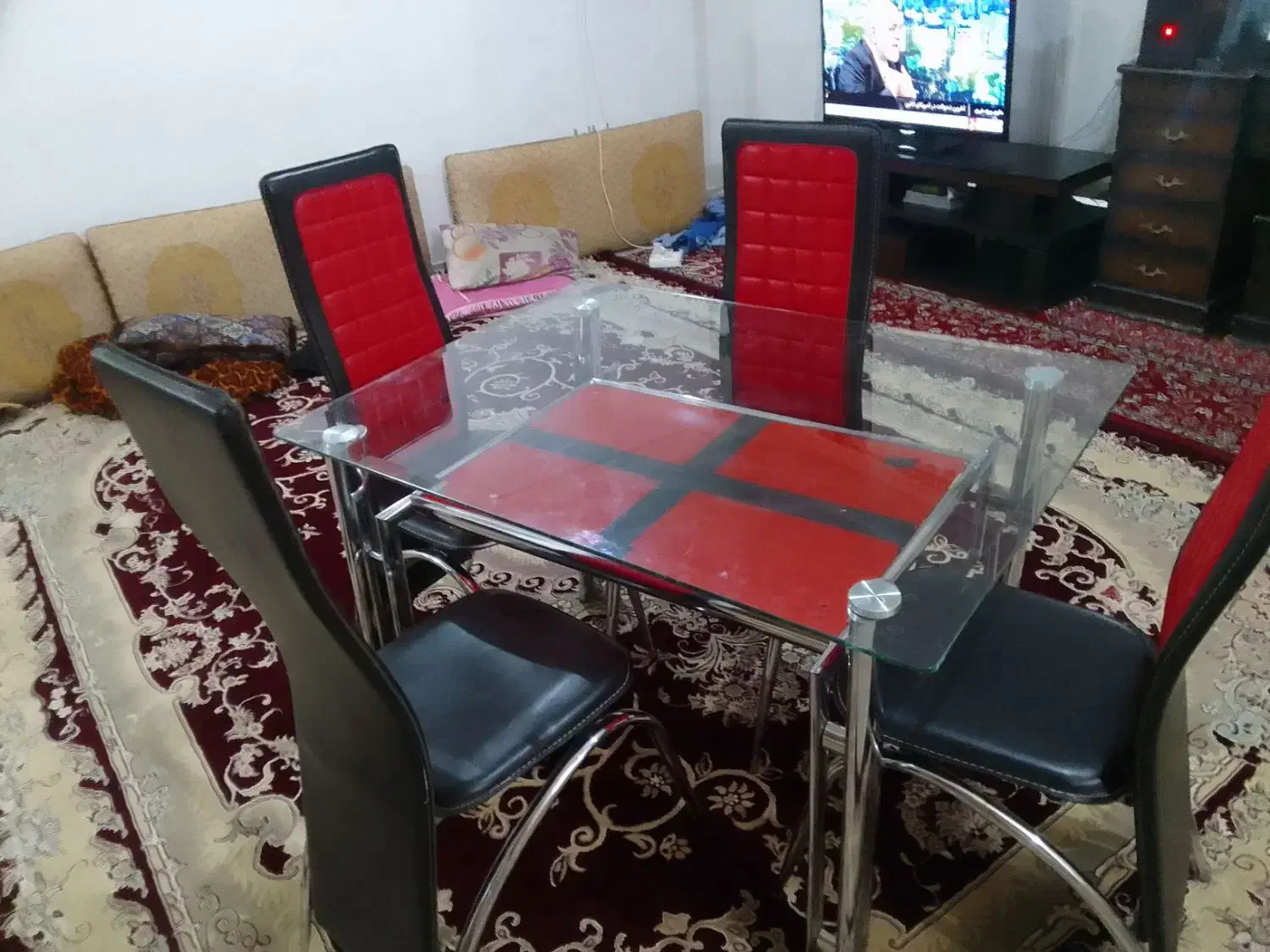 میز نهار خوری|میز و صندلی غذاخوری|ایلام, |دیوار